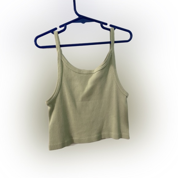Brandy Melville Tops - brandy melville green tank